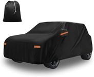 X AUTOHAUX Car Cover for Cooper/Cooper S/Hardtop/Clubman/Countryman 4 Door Outdoor Full Car Cover All Weather Waterproof Sun Protection with Door Zipper