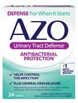 AZO Urinary Tract Defense, Antibacterial Protection, 24 Count