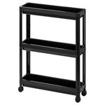 IKEA Space Saving Trolley for Home(Black)