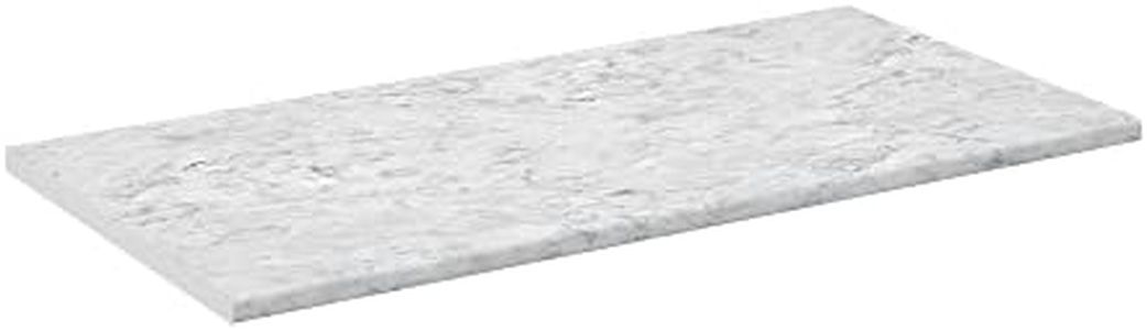 Vicco Encimera de Cocina R-Line, Mármol Blanco, 120 cm
