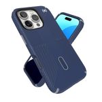 Speck Blue iPhone 16 Pro Case MagSafe and ClickLock - Slim Phone Case iPhone 16 Pro - iPhone 16 Pro Phone Case - Presidio 2 Grip - Coastal Blue/Dust Grey