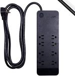 GE Power Strip Surge Protector, 8 O