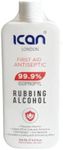 ican london isopropyl rubbing Alcohol 99.9% First aid Antiseptic Disinfectant 100ml