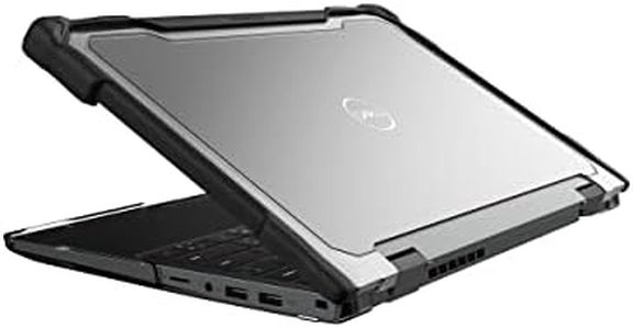 Gumdrop SlimTech Laptop Case Fits Dell Latitude 3330 13-inch (2-in-1) Designed for K-12 Students Teachers & Classrooms – Drop Tested Rugged Shockproof Bumpers for Reliable Device Protection – Black