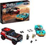 LEGO 76905 Speed Champions Ford GT Heritage Edition & Bronco R 2 Racing Car Toys Building Set, Collectible Racer Vehicles