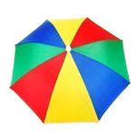 Accessotech Multi Colour Novelty Umbrella Hat Brolly for Golf Fishing Hunting Holiday Head Cap