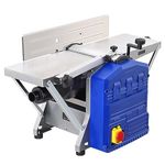 Towllmark Power Benchtop Planer, 1250W Powerful Benchtop Planer Worktable Thickness Planer with Low Noise for Both Hard & Soft Wood Planing & Thicknessing