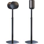 Speaker Stands for Sonos Era 100 SL, Era-100 & Era-300 - Height Adjustable Floor Stands 29.1''–39'', Dual-Mount Base Design, Concealed Cable Management, 11 lbs Max Load, 1 Pair, Black