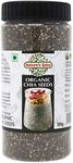 Nature's Spice Organic Premium Black Chia Seeds with Omega 3, Protein and Fiber for Salads, Yogurts, Smoothies and Weight Loss,300g, Non-GMO, Vegan, Gluten-Free, Keto & Paleo