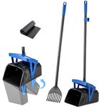 TIMINGILA Pooper Scooper Swivel Bin & Rake for Large Medium Small Dogs Non-Breakable Dog Poop Scooper with 20 Waste Bags Easy to Clean Pet Waste Use for Yard, Grass, Dirt or Gravel - Pet Supplies