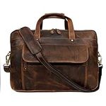 HLC 16 inch leather briefcases Mess
