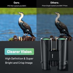 Kylietech 12x42 Binoculars – HD Compact Waterproof Bird Watching