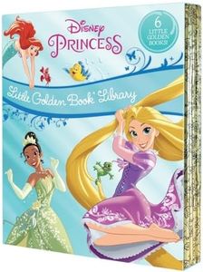 Disney Princess Little Golden Book Library (Disney Princess): Tangled; Brave; The Princess and the Frog; The Little Mermaid; Beauty and the Beast; Cinderella