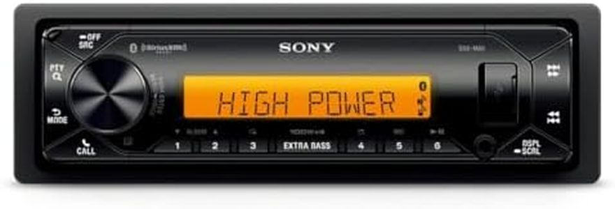 Sony DSX-M80 High Power 45W X 4 Rms Digital Media Receiver with Bluetooth and SiriusXM Ready