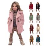 Baby Girl Clothes Amazon Clearance Warehouse Deals Infant Baby Boy Girl Denim Jacket Long Sleeve Button Down Jean Shirt Shacket Coat Casual Outwear Fall Clothes, 01-pink🌸winter Warm Coat, 3-4T