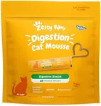 Zesty Paws Cat Mousse Squeeze Up Puree Cat Treats for Digestion - with Seaweed, Omega Fatty Acids, Antioxidants - Support for Digestive Health Cats - Chicken Flavor - 18 Count