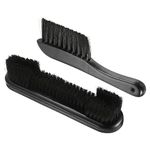 M METERXITY Billiard Pool Table Rail Brushes Set - Billiard Pool Snooker Accessories, Wood Handle Nylon Bristle, Apply to Billiards Table (23 x 5.5 Cm, Black)