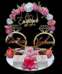 The Bride Made engagement ring platter, ring tray for engagement couple, ring plate