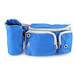 Bemodst Dog Treat Bag Pouch, Puppy Training Snack Pouch Running Bumbag Waist Bag Fanny Pack - with Built-in Poop Bag Dispenser, Adjustable Waistband, Bottle Holder for walking Running Training