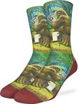 Good Luck Sock Men's Bigfoot Gotcha Socks, Adult