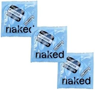 Four Seasons Naked Classic Condoms Bulk Pack of 144