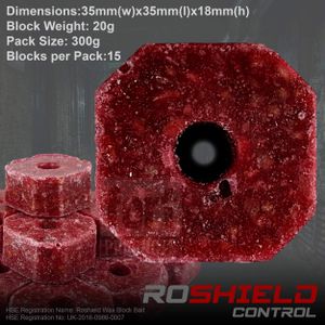 Roshield Rat & Mouse Bait 600g – Rodent Killer Pellets