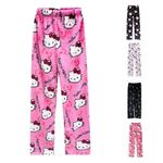 𝕙𝕖𝕝𝕝𝕠 𝕜𝕚𝕥𝕥𝕪 Kawaii Pj Pants Fluffy Women Flannel Cute Cartoon Anime Cat Print Halloween Casual Sleep Pajama Pants