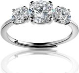 SEUMOO Engagement Rings 2.2ct Sterl