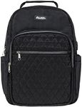 KAUKKO Hand Luggage Backpack with Laptop Compartment, 14 Inches, Leisure Backpack, Waterproof School Bag for University, Office, Work, 12 L, Black[ks27], Rucksack