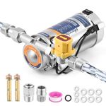 Hanchen Water Pressure Booster Pump SUS 304 Pump Head, 1/4 HP Automatic Home Booster Pump with Flow Switch