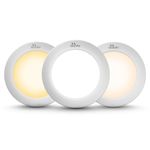 Murphy 9W CBL 3-in-1 Round Surface Down Light Color Changing Light (Cool White/Warm White/Natural White, Pack of 8)