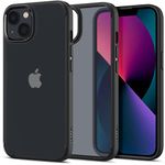 Spigen Ultra Hybrid Matte Back Cover Case Compatible with iPhone 13 (TPU + Poly Carbonate | Frost Black)