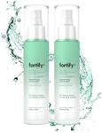 Fortify 9-in-1 Korean Facial Mist Spray with Hyaluronic Acid & Aloe Vera - Anti-Aging & Hydrating - Dermatologist Tested - For All Skin Types, Clean Beauty - 130ML/4.39Oz (Pack of 2)