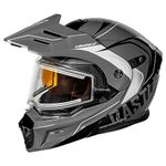 Castle X CX950 V2 Wake Modular Electric Snow Helmet (Gloss Charcoal/Black - X-Large)