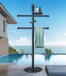 Pool Outdoor Towel Rack, Metal Heav