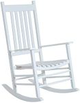 Outsunny Wooden Porch Rocking Chair