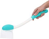 Bottom Buddy Toilet Aids,15.7in Motion Assistance Long Comfort Self Wipe Holder for Toilet Paper Tissue Grip Wiper for Limited Mobility Daily Living Bathroom Aid