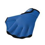 Speedo unisex adult Swim Training Fitness aquatic gloves, Royal, Medium US