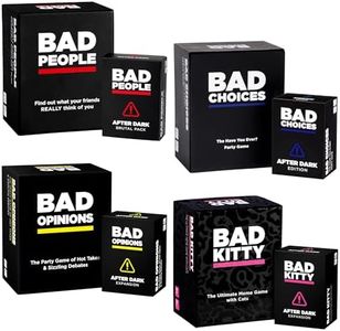 BAD PEOPLE Bad Series 4-Game Mega Set Bundle, Bad Choices, Bad Opinions, Bad Kitty - 4 Games Plus Expansions in one Epic Bundle!