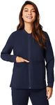 FIGS Bellery Scrub Jacket for Women — Navy, XL