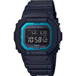 Casio Men's 48.00mm Solar Watch with LCD Digital dial and Black Rubber Strap GW-B5600-2ER