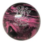 5 pin Bowling Balls -Cobra Pro Rubber Pink/Black (Set of 2) (Pink/Black, 4 7/8 inches, 3lbs 8oz)