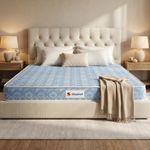 Sleepwell Dual Mattress | King Size 72x72x6 Inch | One Side Soft One Side Firm | Orthopedic Support | Resitec Foam with VPF | Knitted Fabric | Neem Fresche Anti-Microbial | 10 Yr Warranty