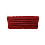 iLuv ISP233BLK Rechargeable Bluetooth Speaker with Jump-Start and Splash-Resistant Technology - Red