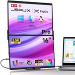 JSAUX FlipGo 16" Pro 2.5K Dual Scre