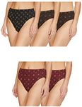 Rupa Jon Women's Cotton Panties (Pack of 5) (Rjnjnpas5Pxx15105_Assorted Printed_105Cm_Assorted Printed_105Cm)