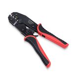 Crimping Tool for Heat Shrink Connectors,Knoweasy Wire Crimper and Connector Crimper Tool for Insulated Nylon Connectors and Wire Connectors