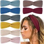 Huachi Headbands for Women Knotted 