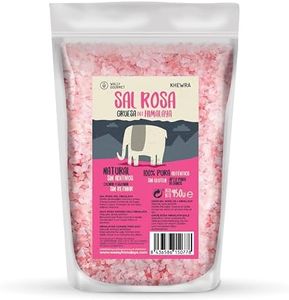 Sal Rosa Del Himalaya Gruesa. Sin Aditivos, Sin Refinado. Mayor Contenido En Oligoelementos. Para Sazonar Y Condimentar. Origen: Punjab, Pakistán