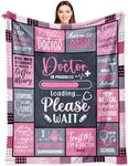 vxdrzgt Medical Student Gifts - Gifts for Medical Students - Best Med School Student Gifts - Med Student Gift for Women Throw Blanket 60" x 50"